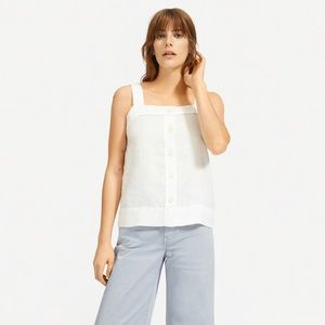 Everlane Linen Picnic Top
